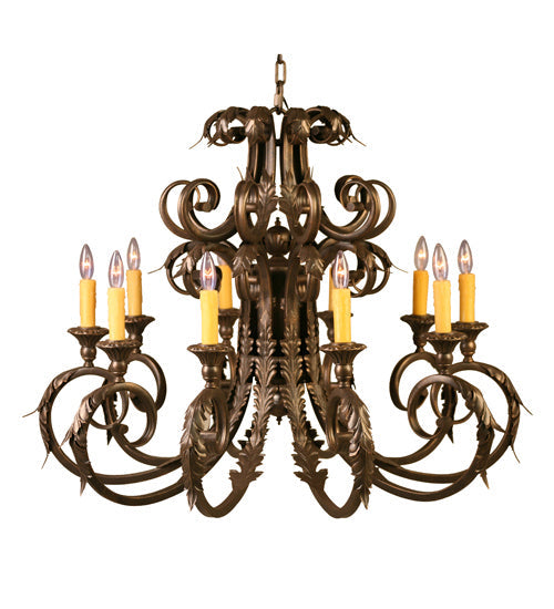 Ten Light Chandelier