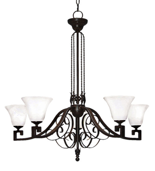 Six Light Chandelier