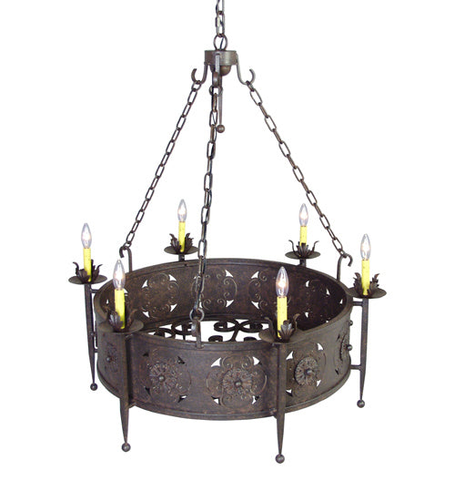 Six Light Chandelier