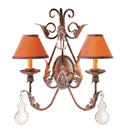 Two Light Wall Sconce