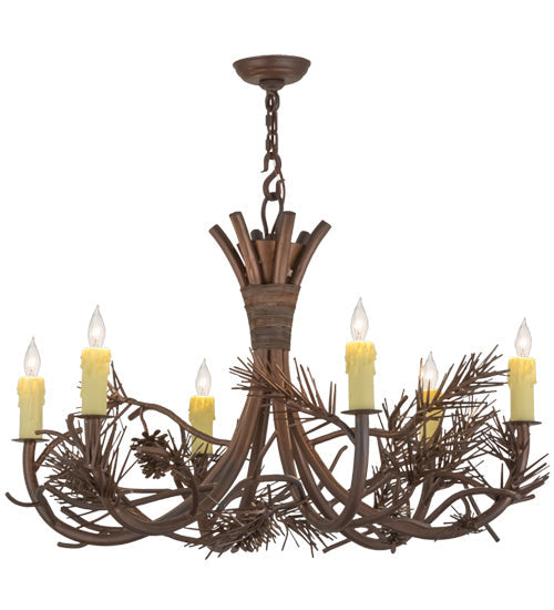Six Light Chandelier