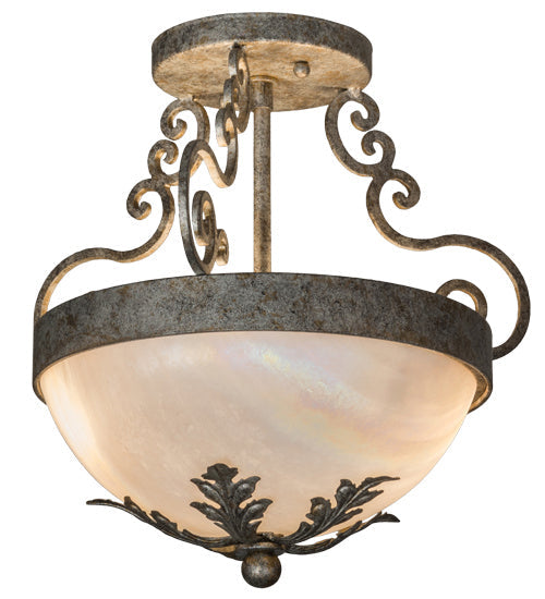 Two Light Inverted Pendant