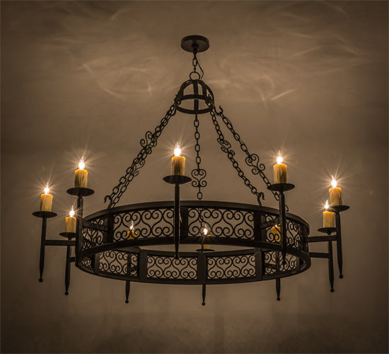 Ten Light Chandelier