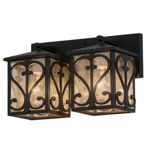 Two Light Wall Sconce