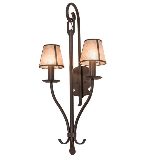 Two Light Wall Sconce