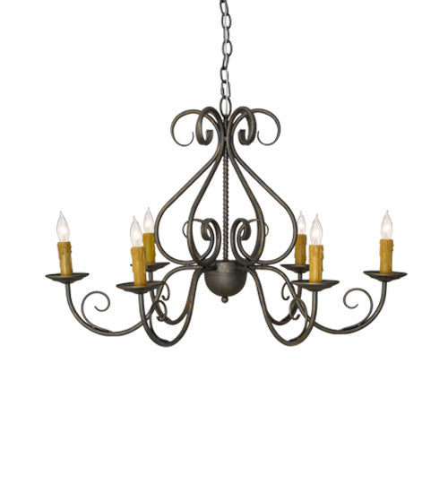 Six Light Chandelier