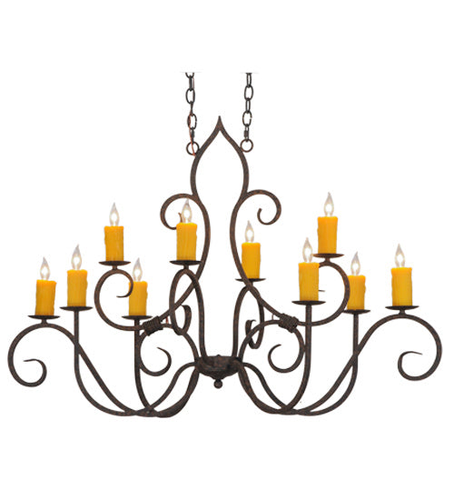 Ten Light Chandelier