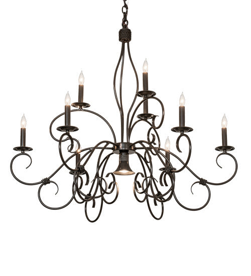 Ten Light Chandelier