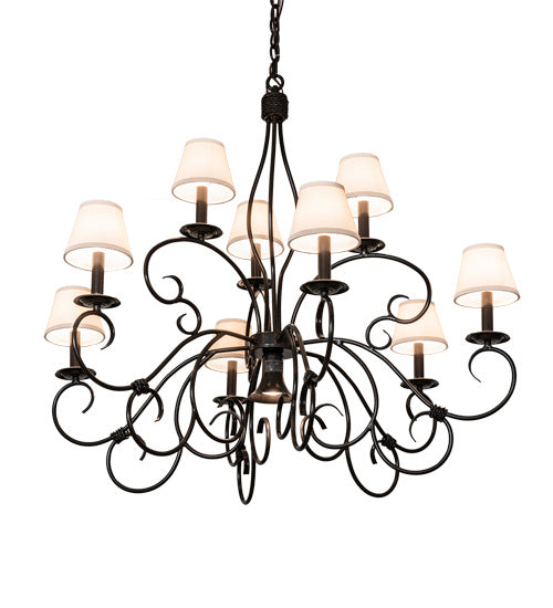 Ten Light Chandelier