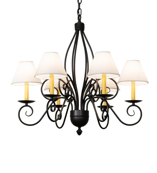 Six Light Chandelier