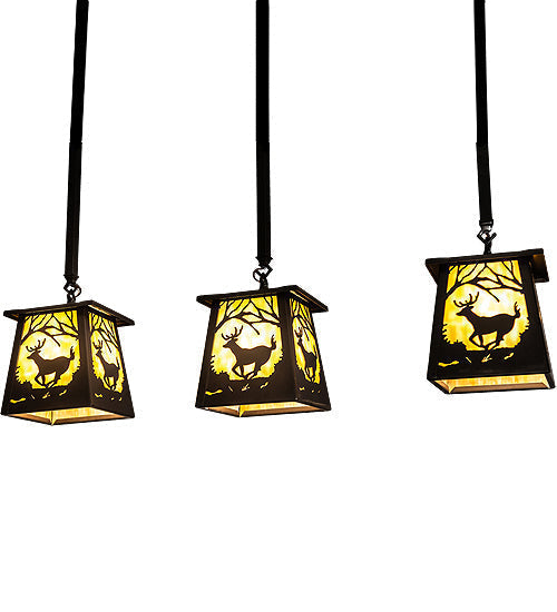 Three Light Island Pendant