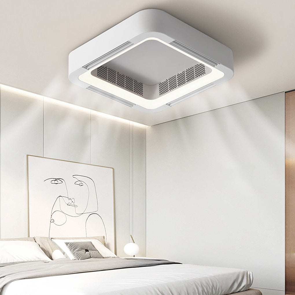 Modern Bladeless Ceiling Fans Lights Li001483