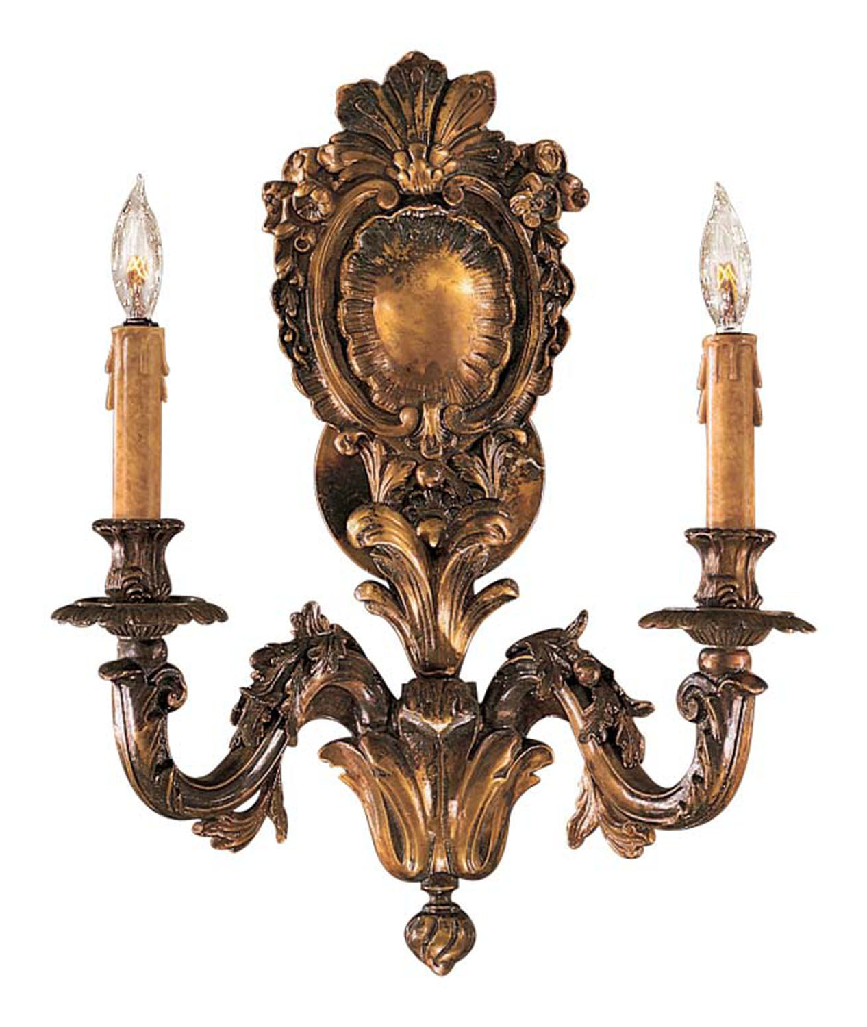Two Light Wall Sconce