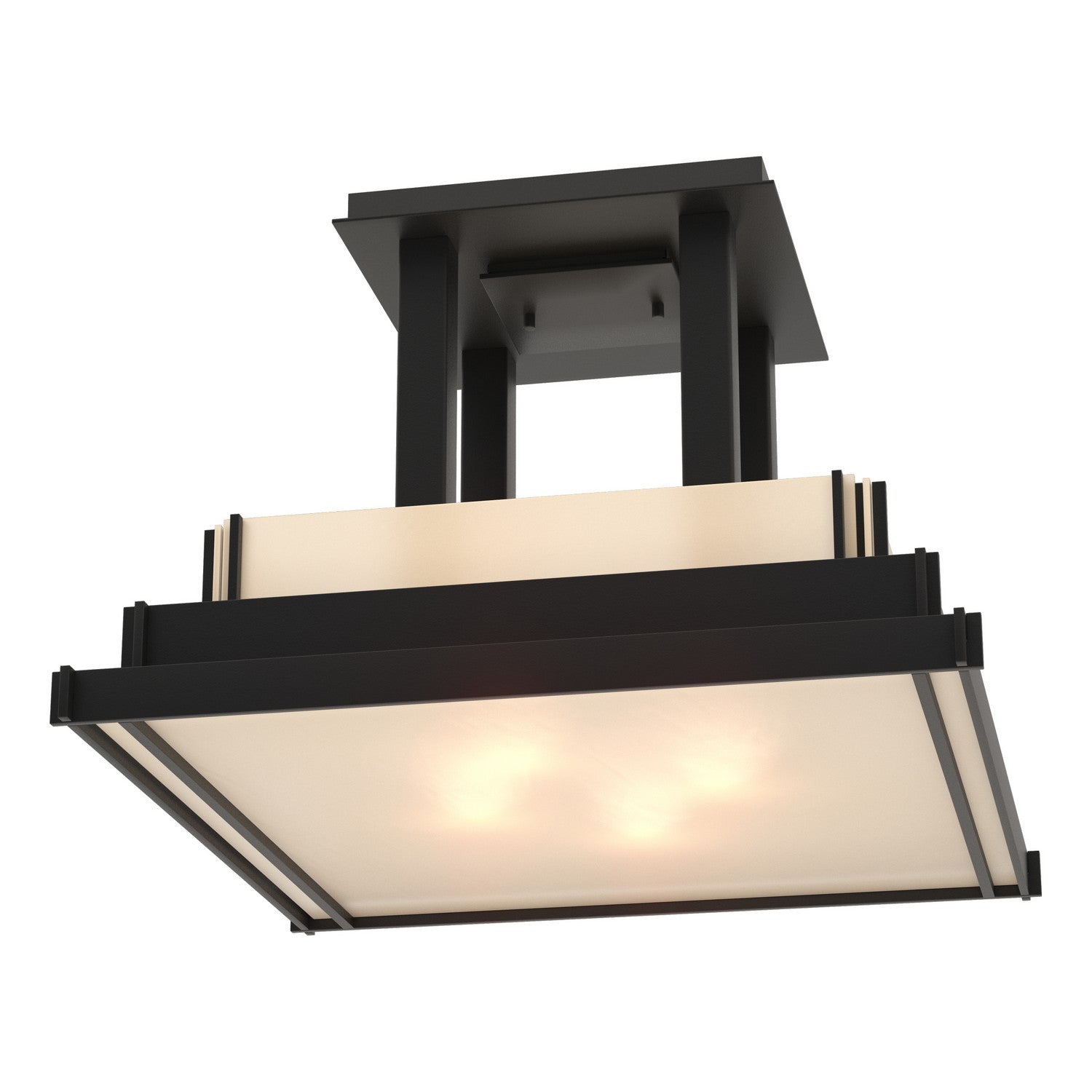 Steppe Four Light Semi-Flush Mount