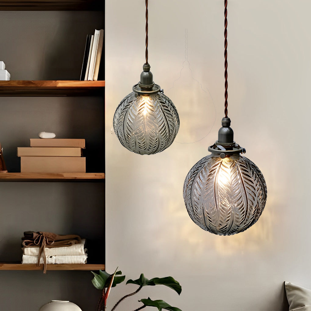 Glass Ball Led Modern Pendant Lights Li002201
