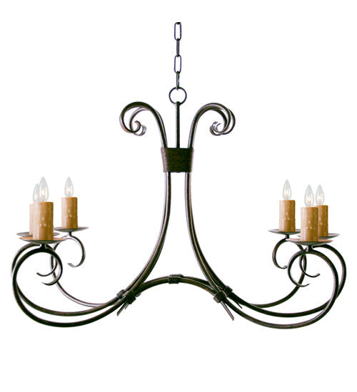 Six Light Chandelier