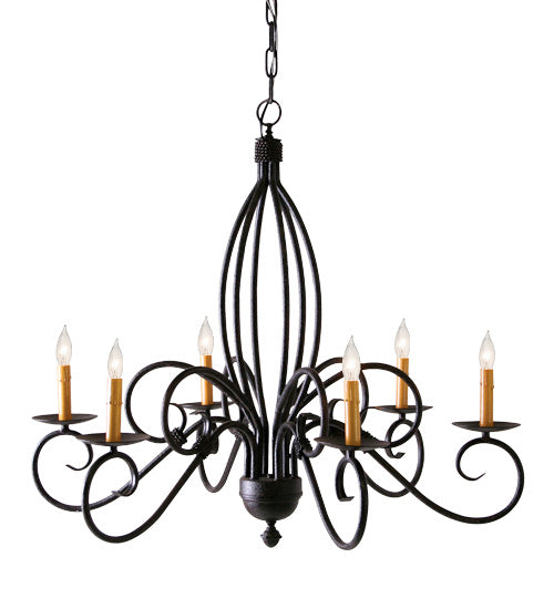 Six Light Chandelier
