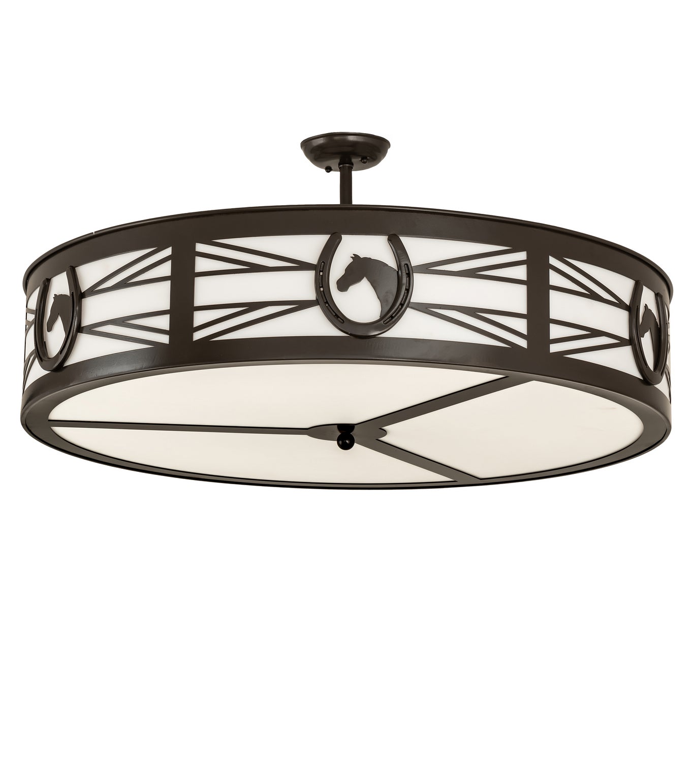 Six Light Semi-Flushmount