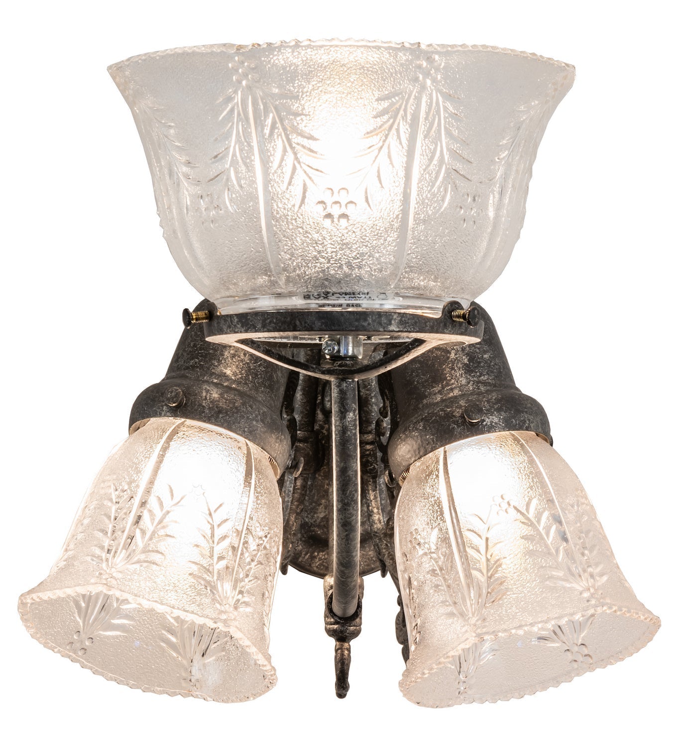 Three Light Wall Sconce