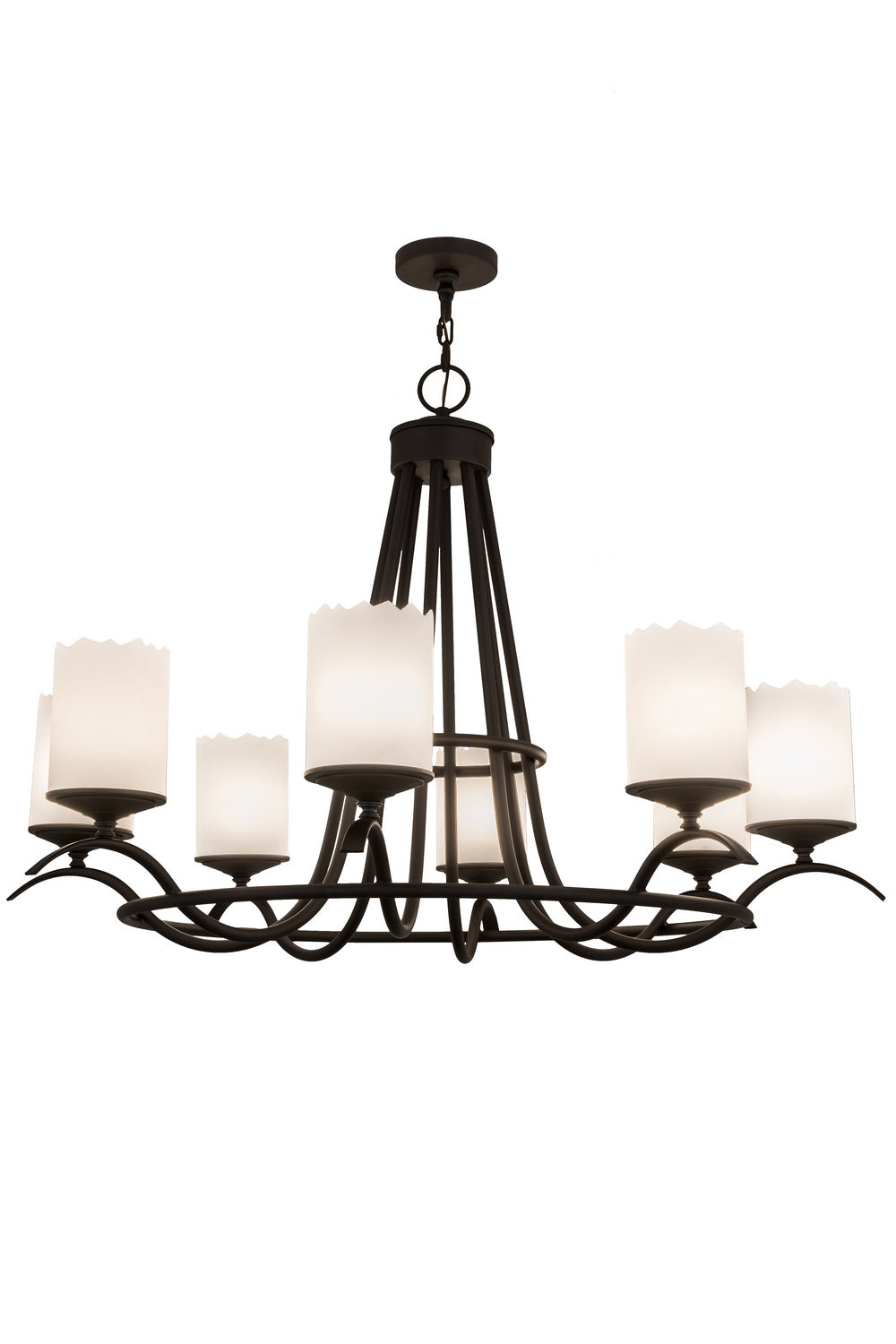 Eight Light Chandelier