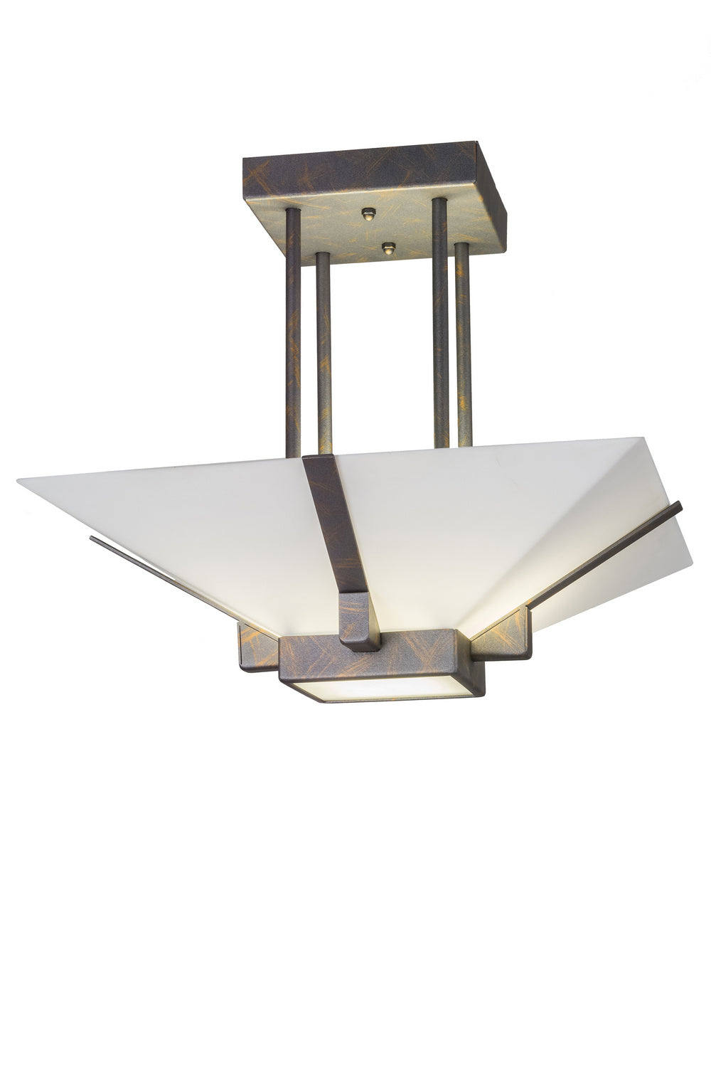 Two Light Semi-Flushmount