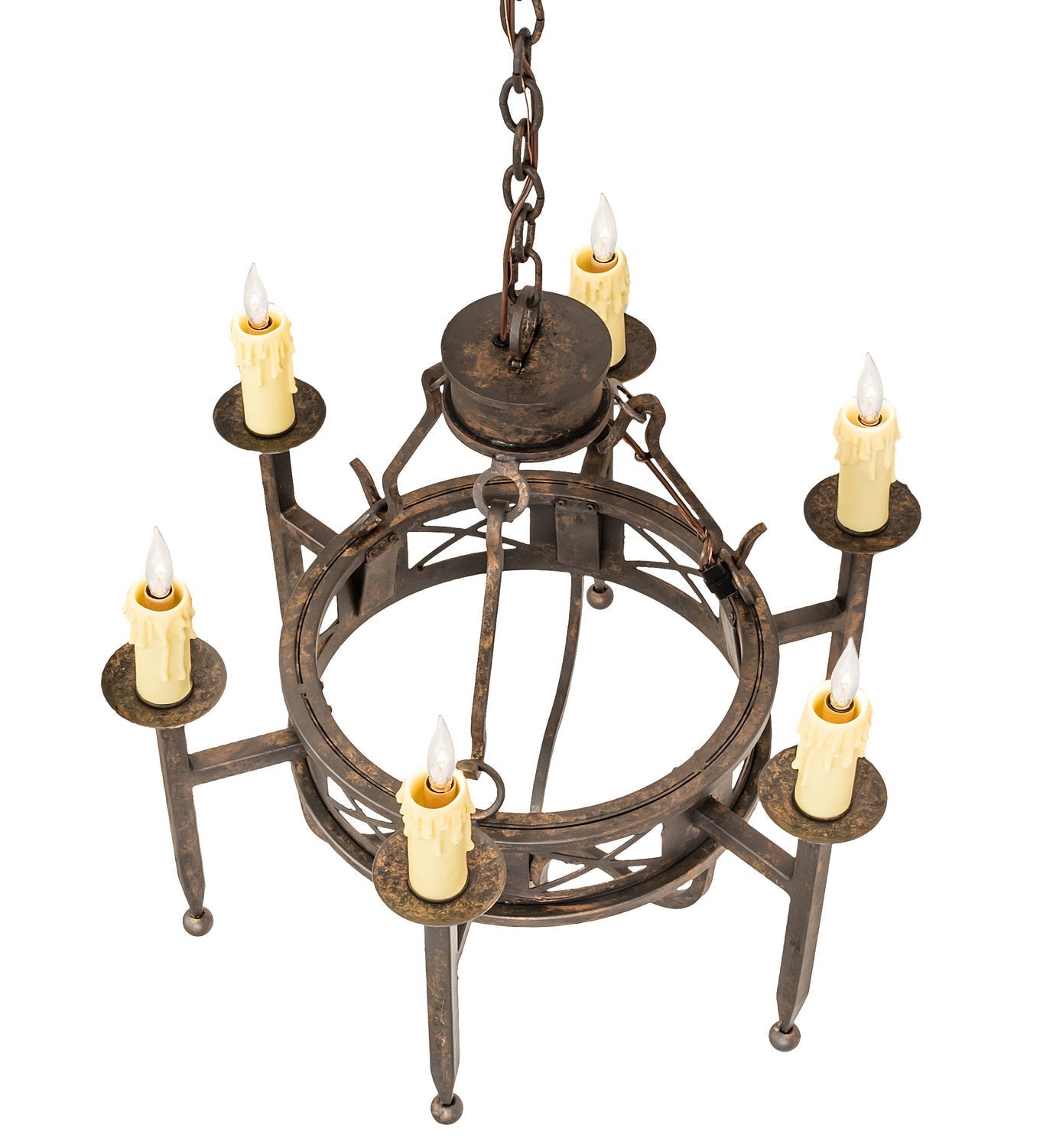 Six Light Chandelier
