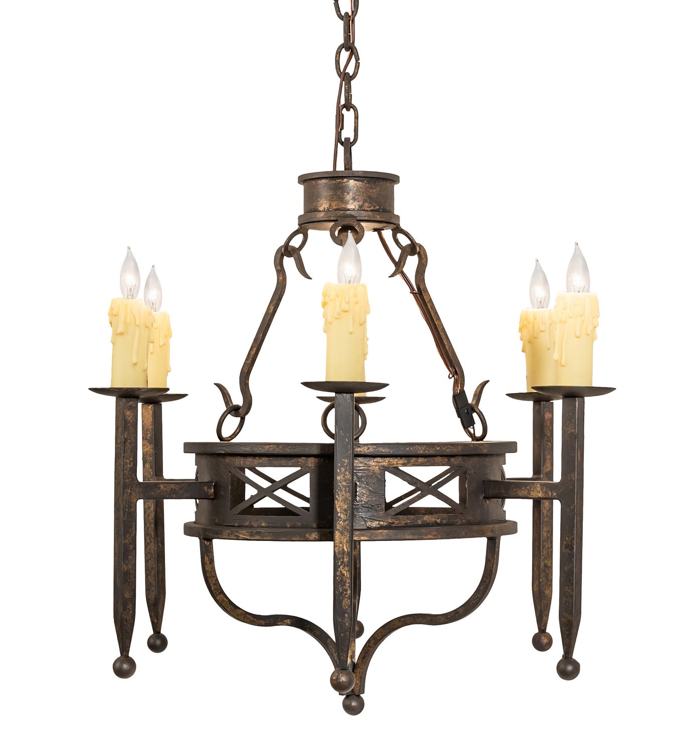 Six Light Chandelier