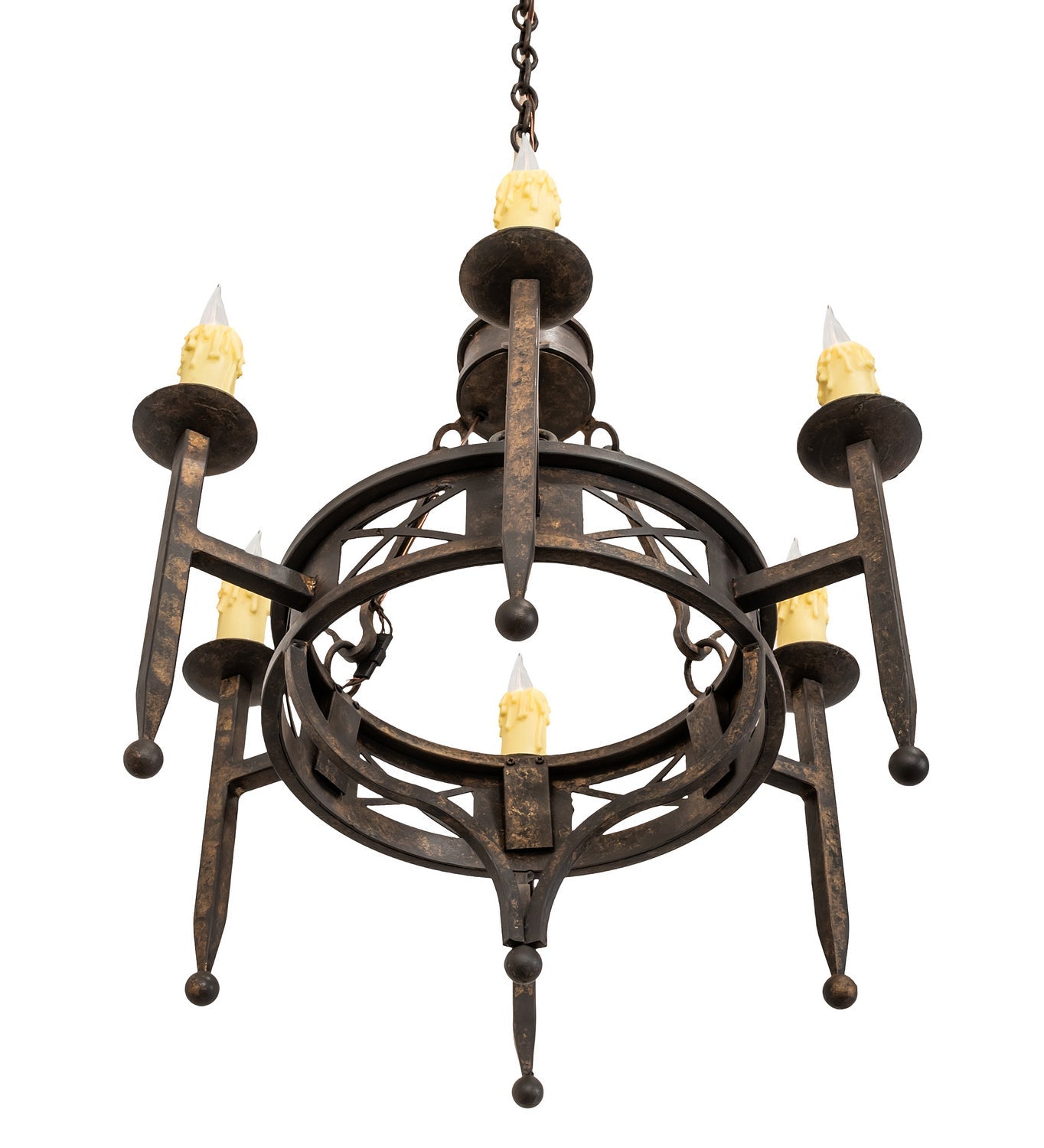 Six Light Chandelier