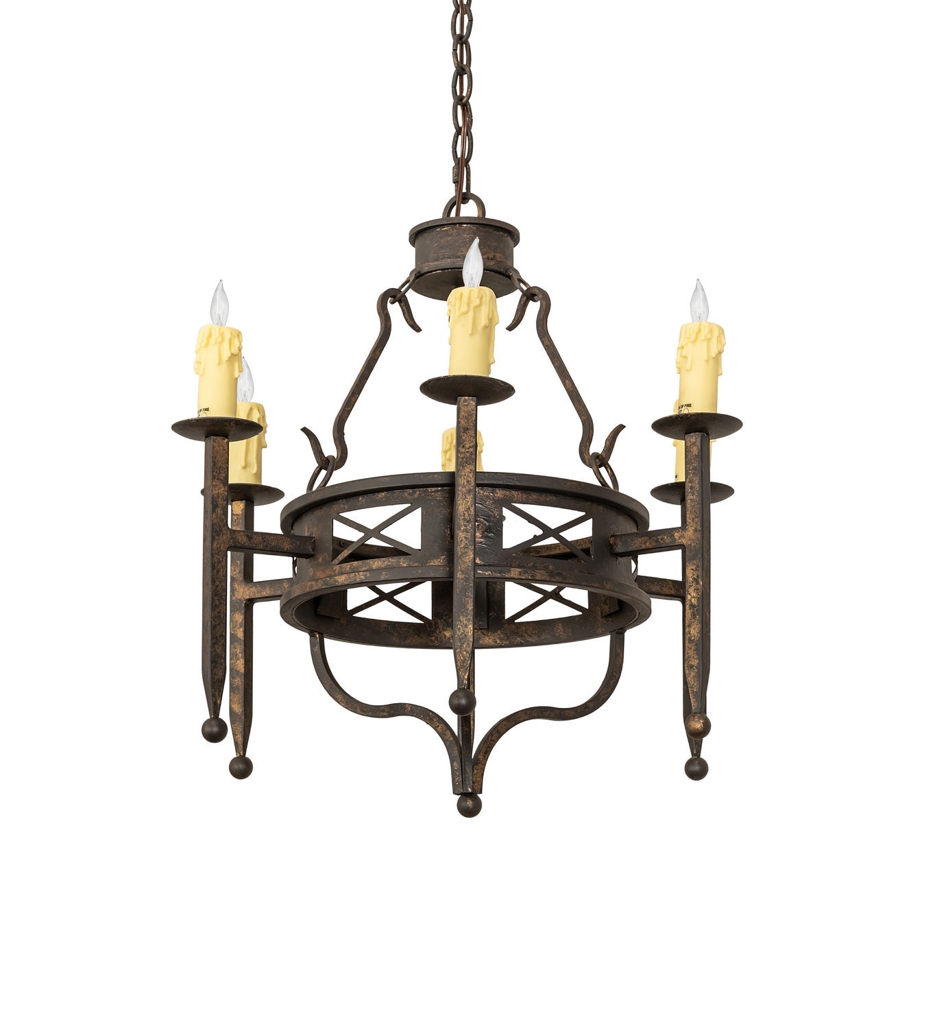 Six Light Chandelier