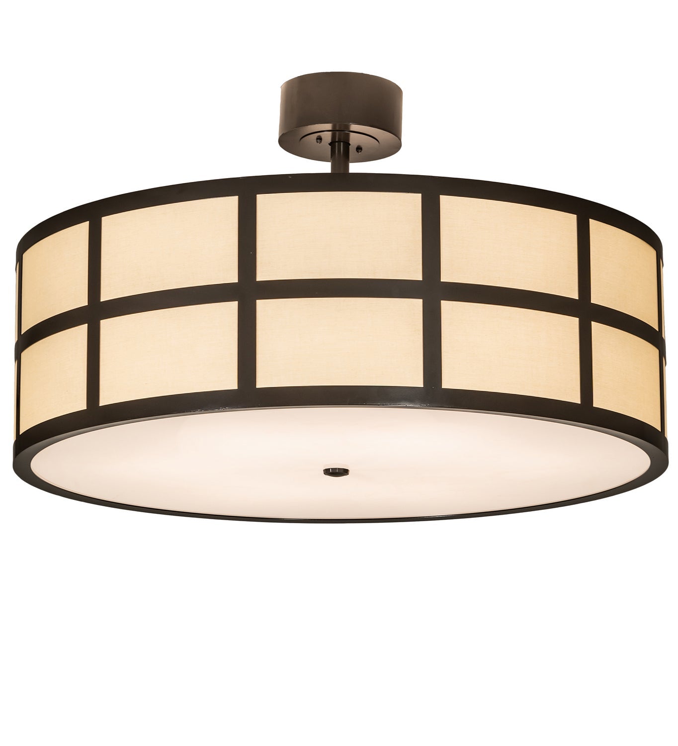Six Light Semi-Flushmount