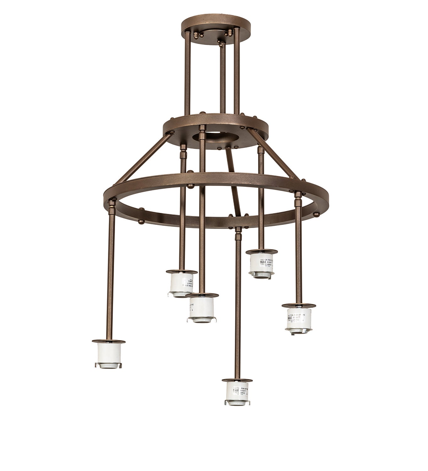 Six Light Chandelier