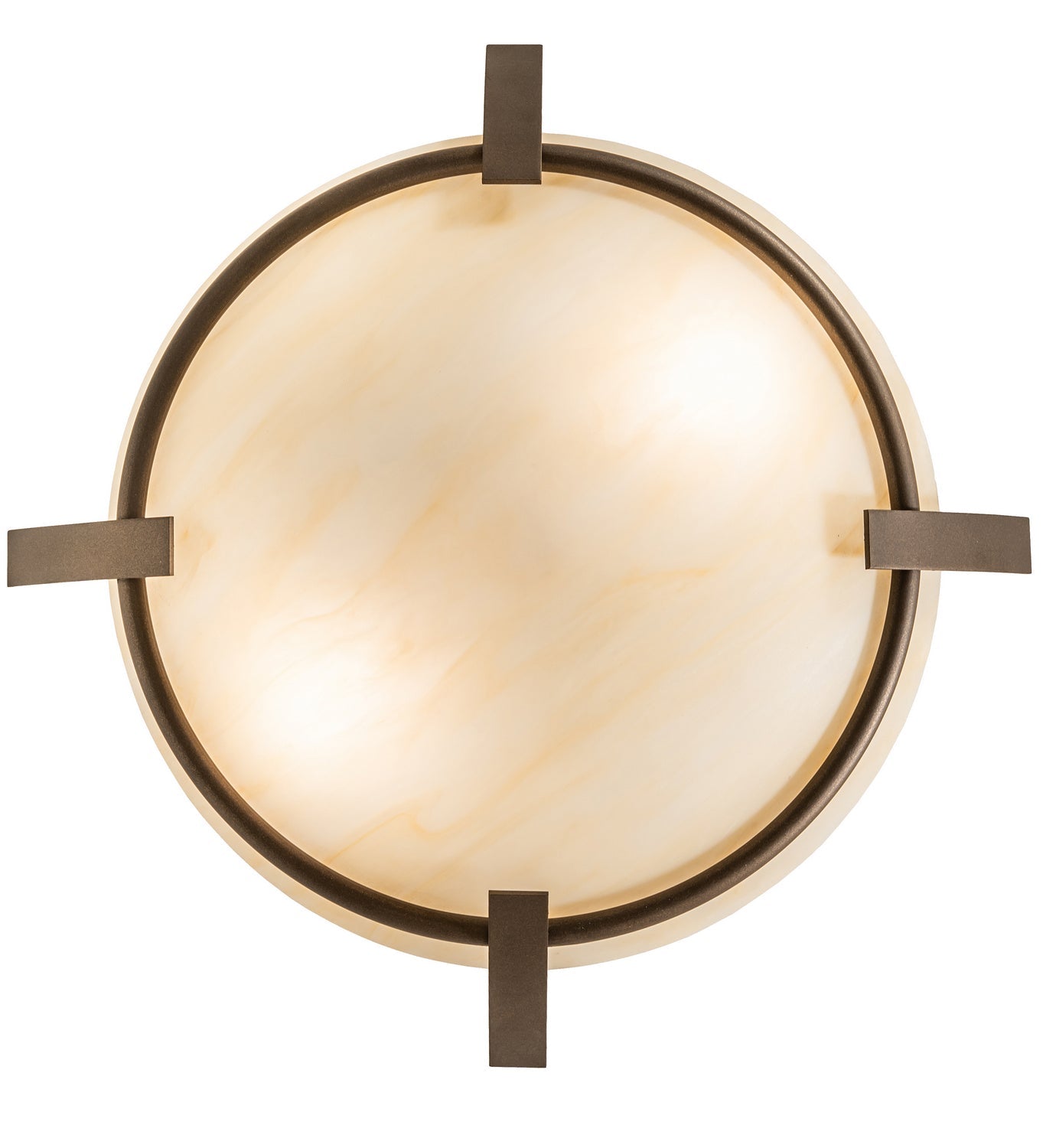 Two Light Semi-Flushmount