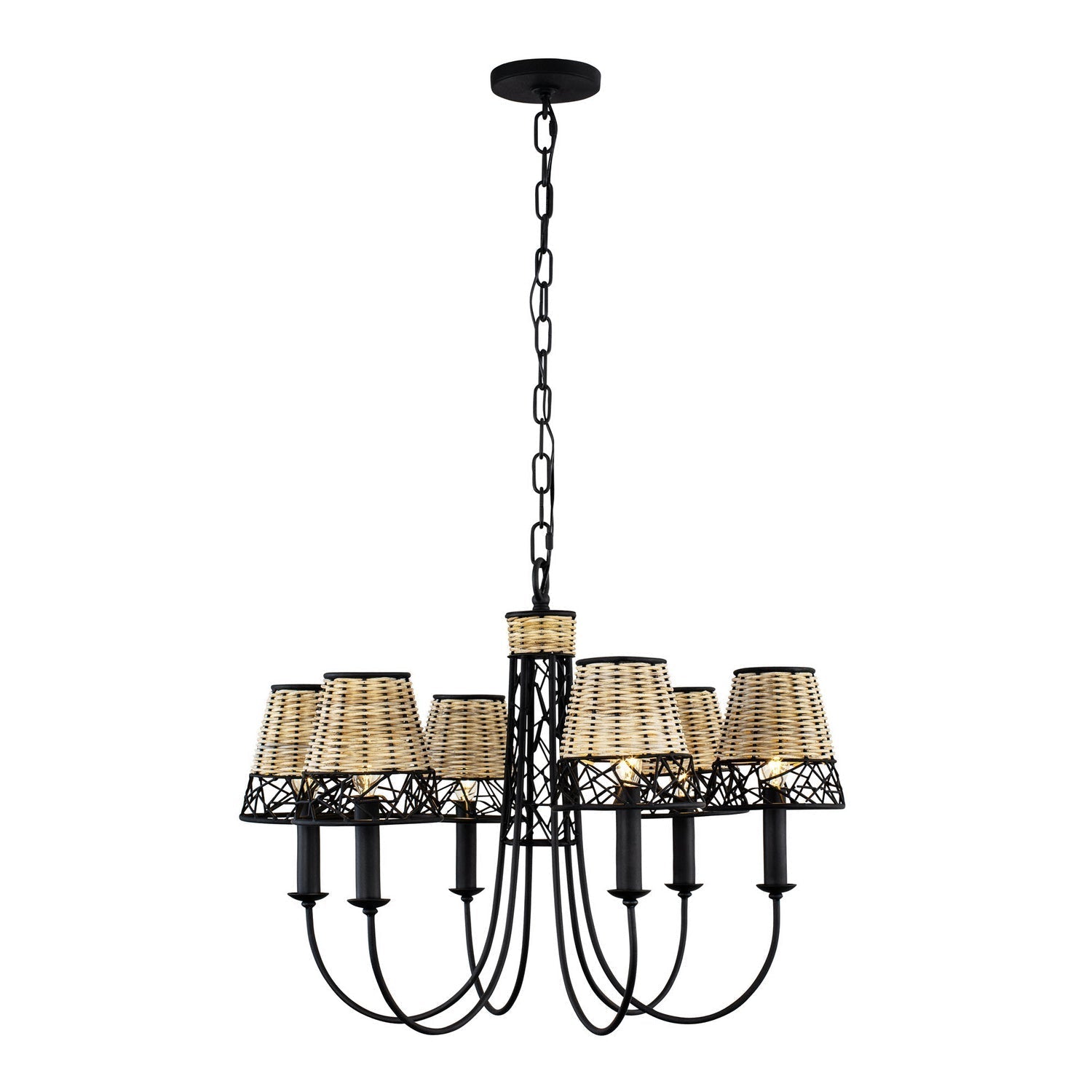Six Light Chandelier