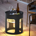 Round Solar Powered Outdoor Lights Ha080964