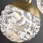 Spiral Pineapple Multi Glass Ball Staircase Chandelier Led Globes Hanging Ceiling Lights Suspension Lamp Drop Lights For Stairs