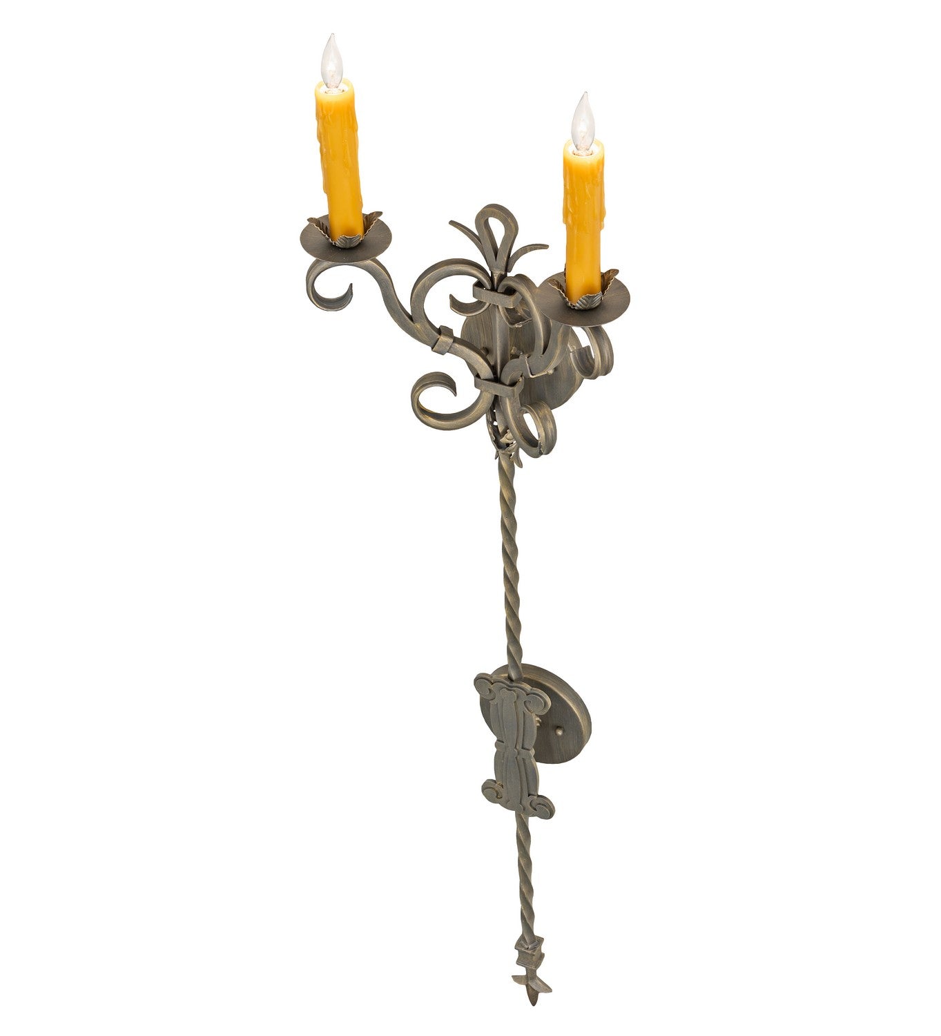 Two Light Wall Sconce