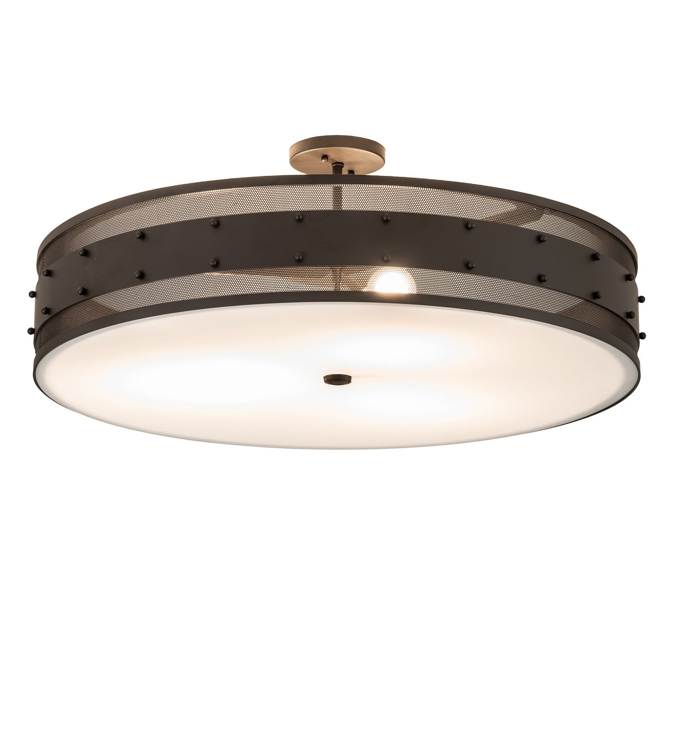 Three Light Semi-Flushmount