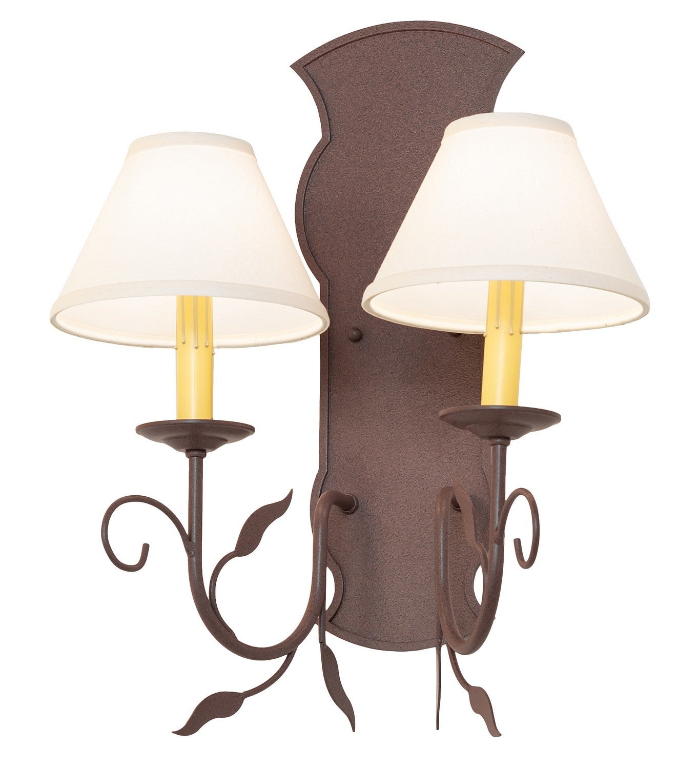 Two Light Wall Sconce