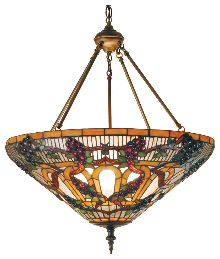 Three Light Inverted Pendant