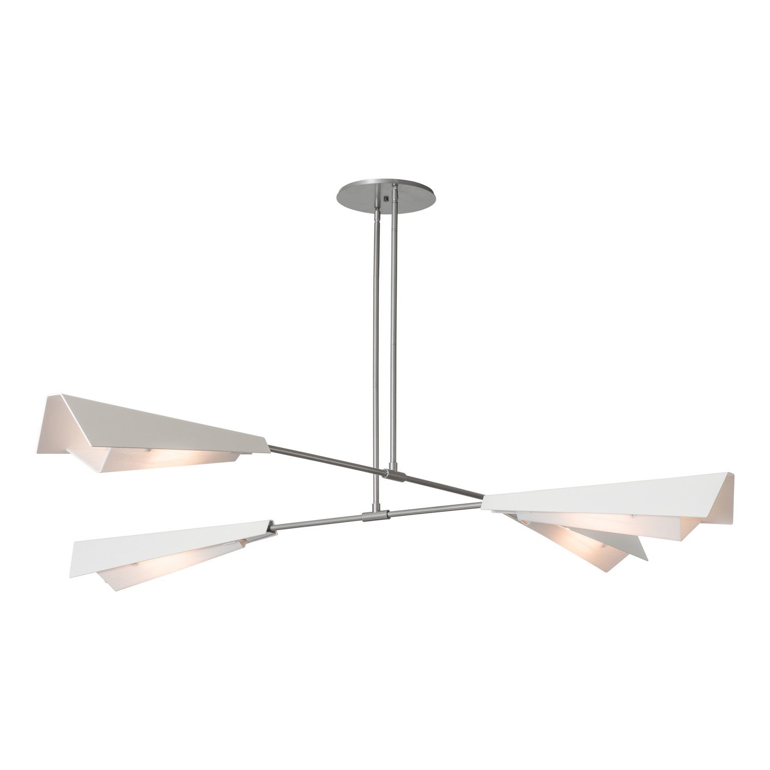 Vertex Four Light Pendant/Semi-Flush