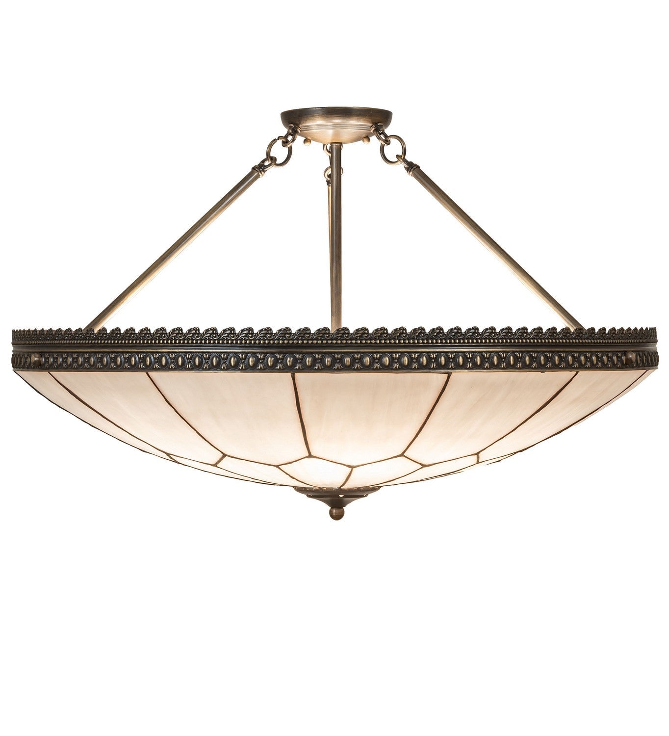 Vincent Six Light Semi-Flushmount