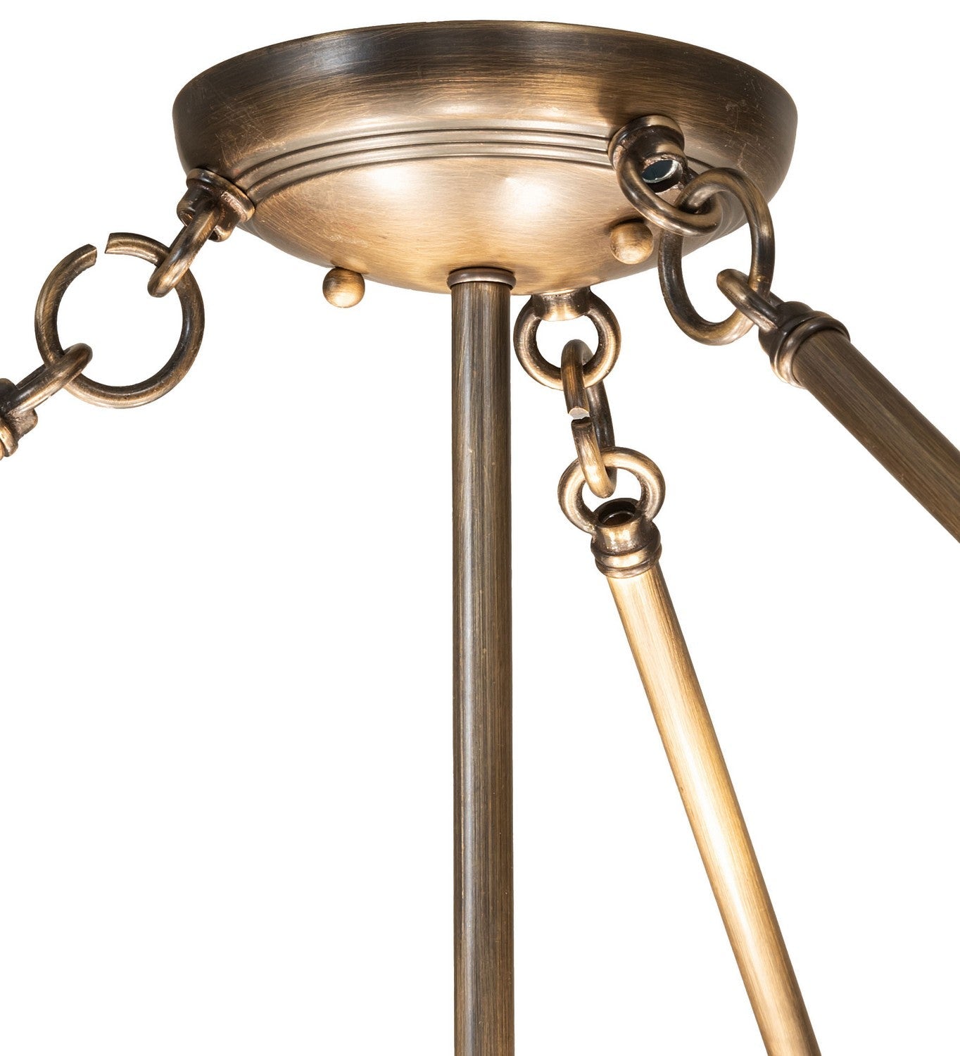 Vincent Six Light Semi-Flushmount