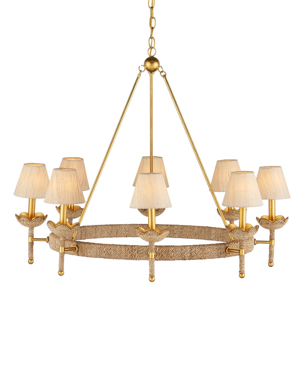 Vichy Eight Light Chandelier