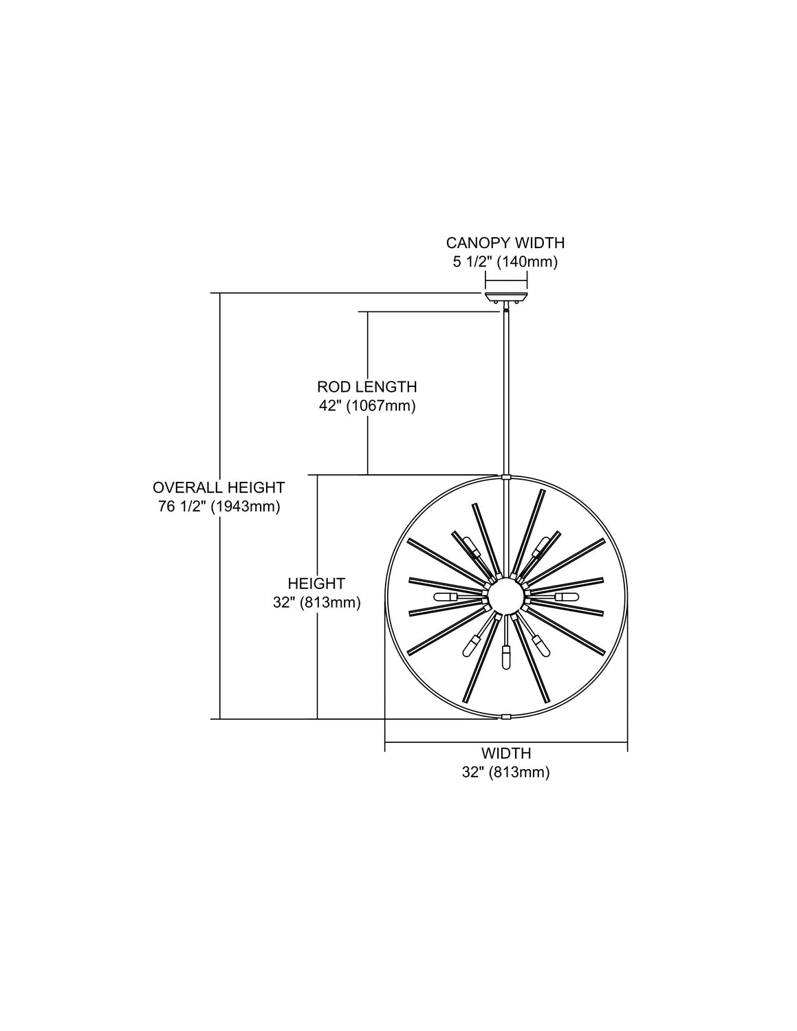 Twi 15 Light Chandelier