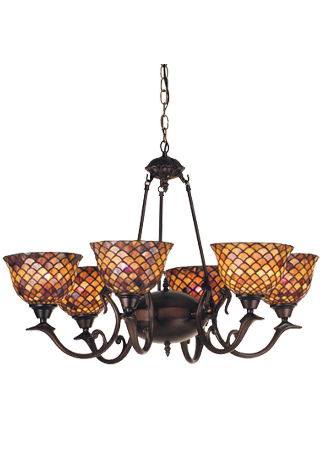 Six Light Chandelier