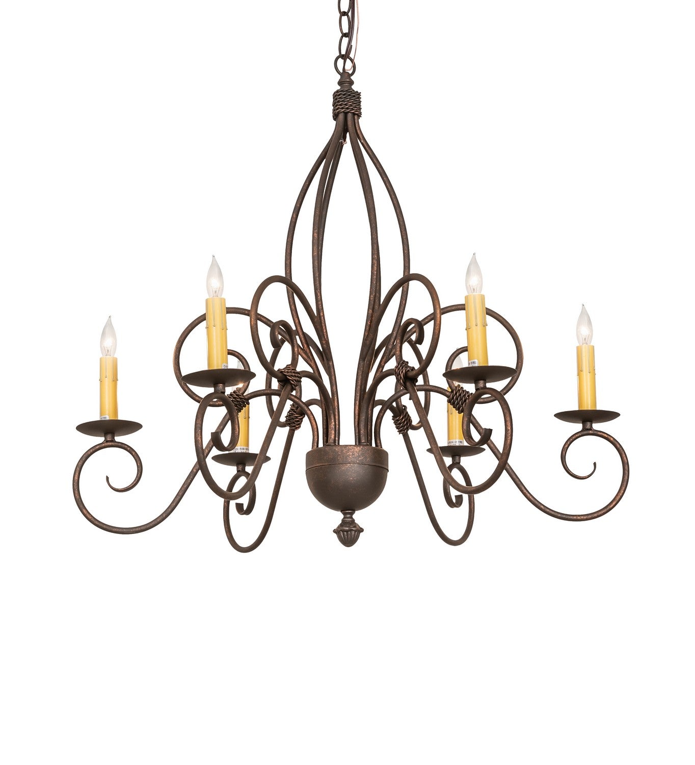 Squire Six Light Chandelier