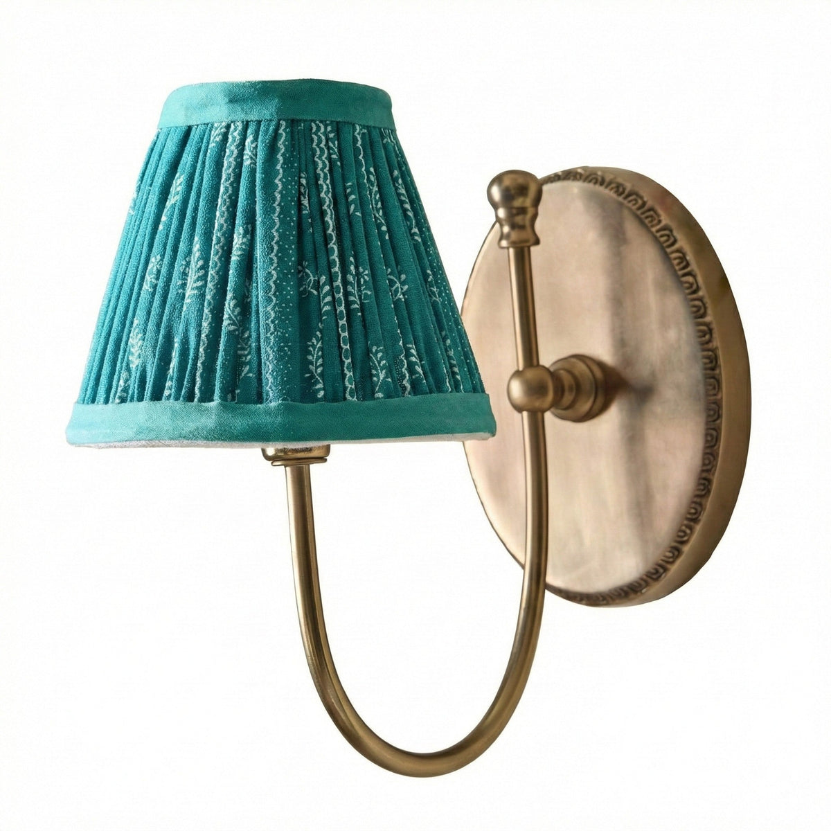 vintage-french-brass-fabric-drum-shade-wall-sconce