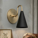 modern-tapered-cone-shade-vanity-sconce