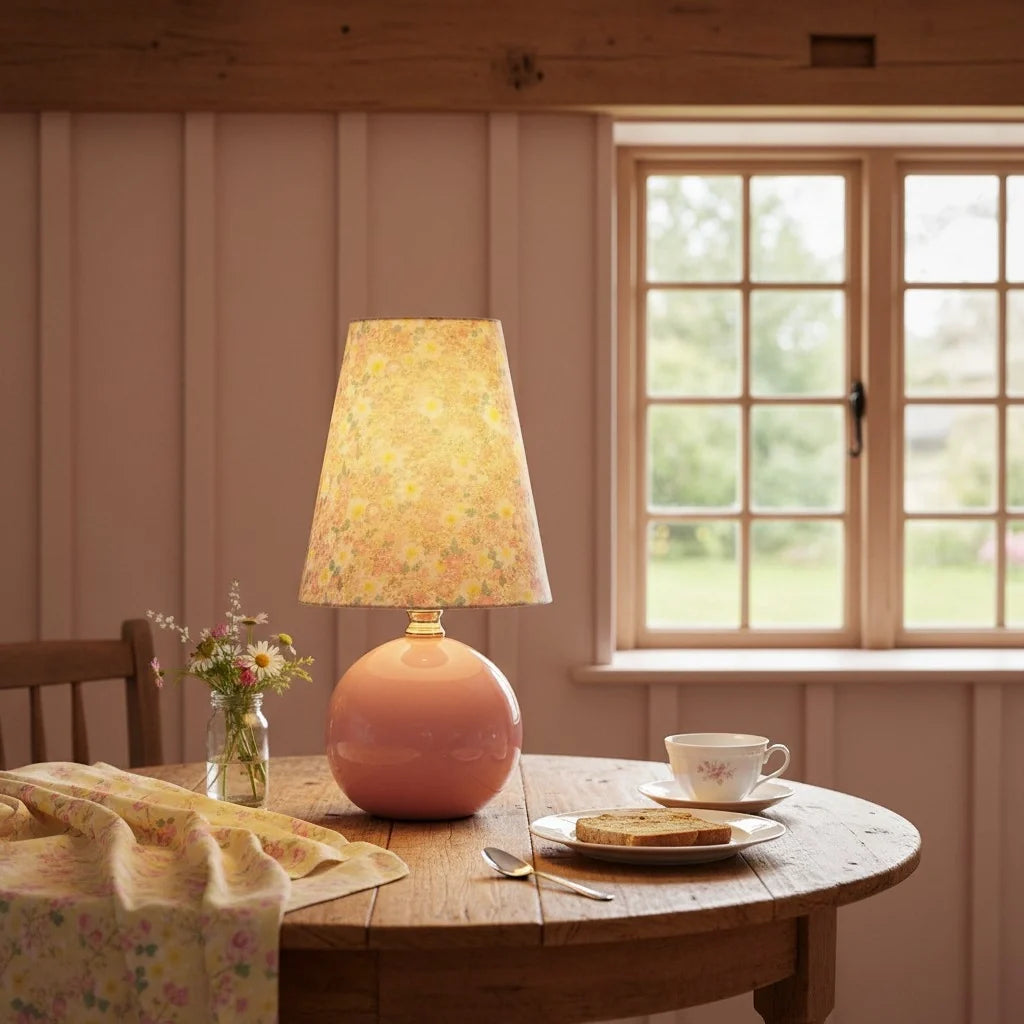 retro-floral-ceramic-and-fabric-table-light