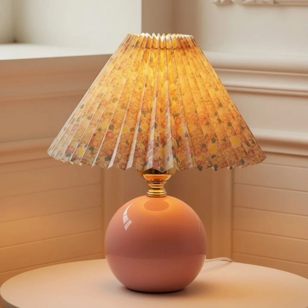 retro-floral-ceramic-and-fabric-table-light